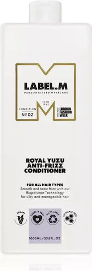 Label.M Yuzu Conditioner Ενυδάτωσης για Φριζαρισμένα Μαλλιά 1000ml