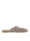 Flat Mules in Brown Color