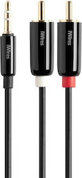 Techlink Iwires 3.5mm To 2rca 1.0m 710021
