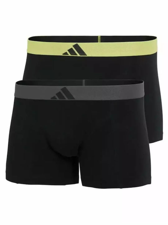adidas Active Flex Ανδρικά Μποξεράκια Μαύρα 2Pack