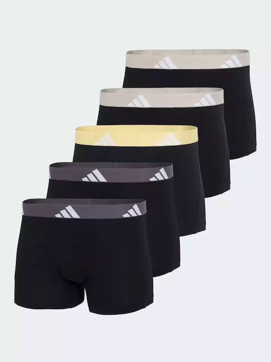 adidas Active Flex Ανδρικά Μποξεράκια Μαύρα 5Pack