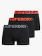 M D1 Sdna Trunk Men's Boxers Black 3Pack