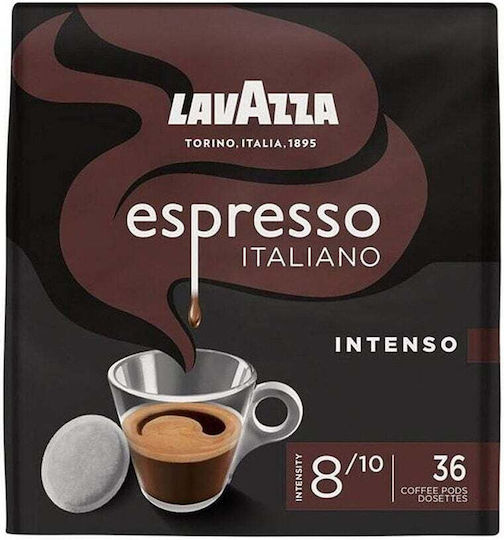 Lavazza Capsule Espresso Intenso Compatibile Cu Mașina Pernele Senseo 36 Bucăți