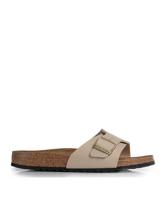 Birkenstock Catalina Bs Birko-flor Beige Sandals