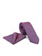 Legend Accessories Set de Cravată pentru Bărbați Tipărit în Culorea Violet