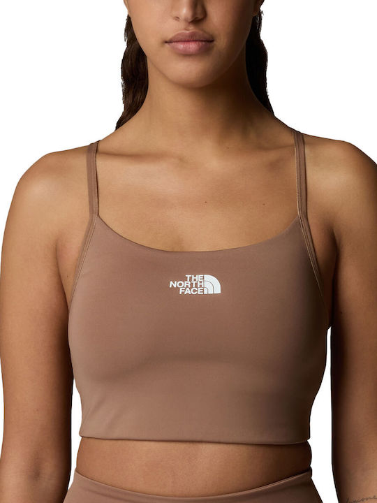 The North Face Flex Bra Γυναικείο Μπουστάκι Καφέ