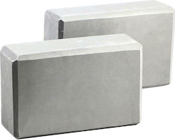 Yoga Blocks Γκρι 2τμχ