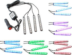 Lumini Undercar Led RGB Вътрешно Външно Bluetooth 12cm Zd65b