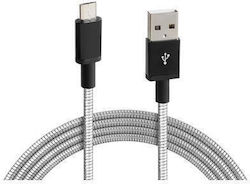 Lampa Iron Сребрист Линия L3885.5 Редовна USB 2.0 към Микро USB 1м Сребрист