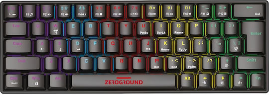 Zeroground KB-3600G TORII v2.0 Gaming Mechanical Keyboard with Outemu Red Switches and RGB Lighting English US