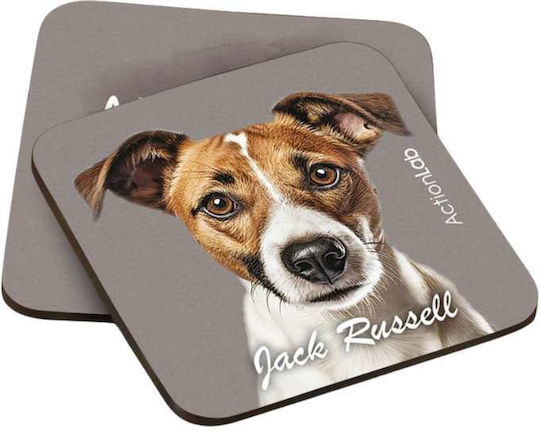 ActionLab Coaster Wooden Gray 2pcs ActionLab Coaster Wooden Gray 2pcs