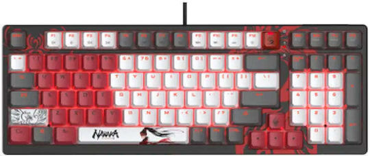 A4Tech Bloody S98 Naraka Gaming Μηχανικό Πληκτρολόγιο με BLMS Red Plus διακόπτες και RGB φωτισμό (Αγγλικό US)