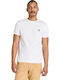 Dunstan River Men's Undershirts Short-sleeved in White Color 3Pack