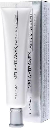 Trimay Mela-Tranex Ενυδατική & Αντιγηραντική Κρέμα Προσώπου κατά της Ερυθρότητας με Υαλουρονικό Οξύ & Νιασιναμίδη 40ml