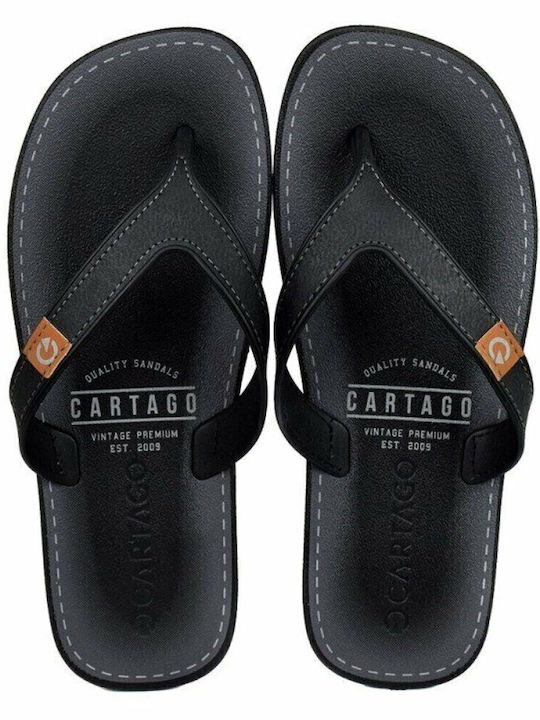 Dakar Ad Ανδρικά Flip Flops Μαύρα