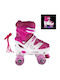 Grass & Co Quad / Inline Αυξομειούμενα Rollers Ροζ Παιδικά