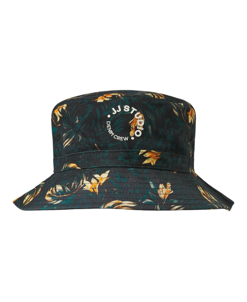 Jack Jones Υφασμάτινo Ανδρικό Καπέλο Στυλ Bucket Πράσινο 12269126