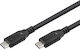 Goobay USB 4 Video Cable USB-C male - USB-C / DisplayPort 240W PD Μαύρο 1m 74183