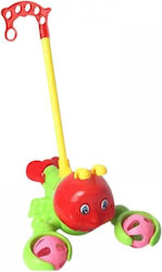 Pull-Along Crab Toy for Ages 24+ Months Green/Red