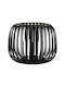 ArteLibre Metallic Lantern Black 16x16x13cm