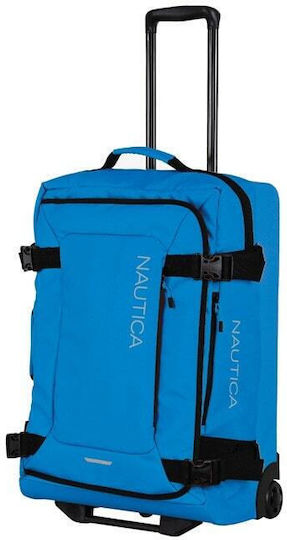 Nautica Σακ Βουαγιάζ 57lt Μπλε με Ρόδες Υφασμάτινο Μ38xΠ25.5xΥ59.5εκ.