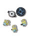 Crocs Jibbitz Anhänger Minions Mehrfarbig 5 Stück