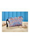 Beach Toiletry Bag with Zipper Z-307 White Egg M21xH12xD5 1pc