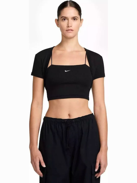 Nike Sportswear Μπλούζα Μαύρη 2Pack