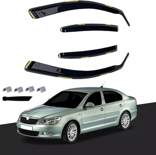 Auto Windschutzscheiben Set Vorder- und Rückseite für Skoda Octavia Mk2 2004 - 2013 4 Stück