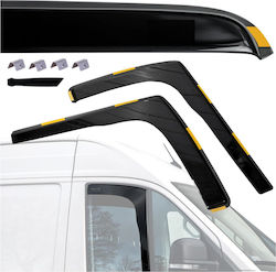 Set Deflectoare Vânt Camion Partea Din Față Pentru Volkswagen Crafter 2017+ 2 Bucăți VETRBR0041