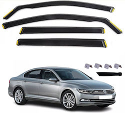 Σετ Ανεμοθραύστες Μπροστινοί και Πίσω για Volkswagen Passat 2015+ 4τμχ VETRBR0051