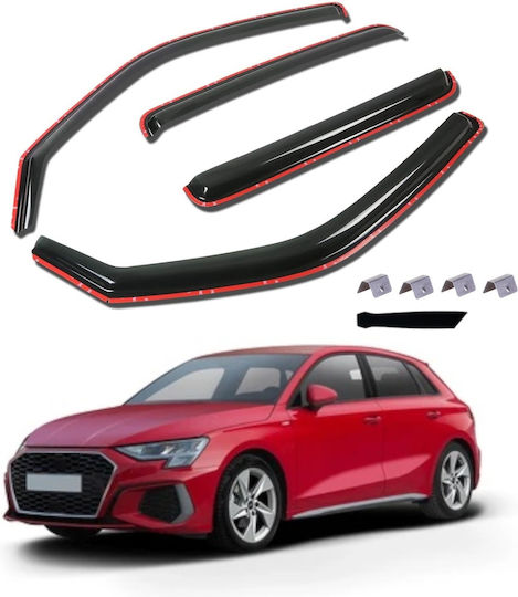 Set deflectoare de vânt pentru Audi A3 / S3 / V8 4buc