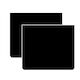 Set 2 Rubber Mud Guards 35 X 30cm