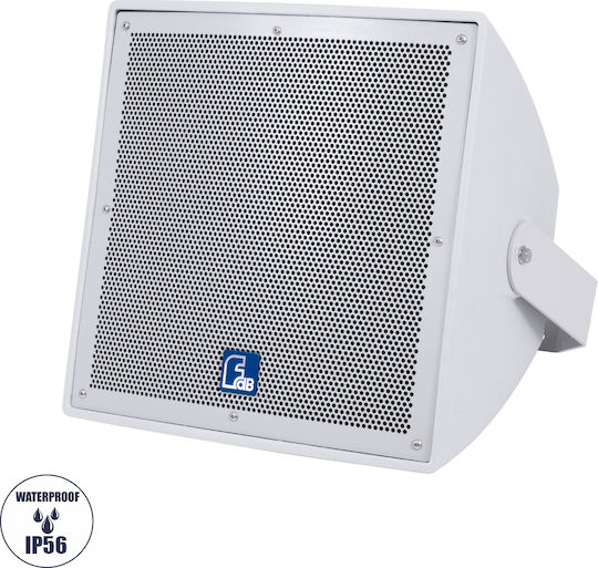 GloboStar Fdb Lt212t Παθητικό Επιτοίχιο Ηχείο 300W (Τεμάχιο) Λευκό