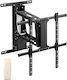 Vevor DDDSZJBGSVES4IE4YV2 Βάση Τηλεόρασης Τοίχου έως 65" και 40kg Μαύρο