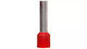 Insulation Sleeve Te 10/18 100 Pieces Red Erko