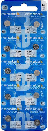 Renata Αλκαλική Μπαταρία Ρολογιών LR66 / SR66 1.55V 1τμχ