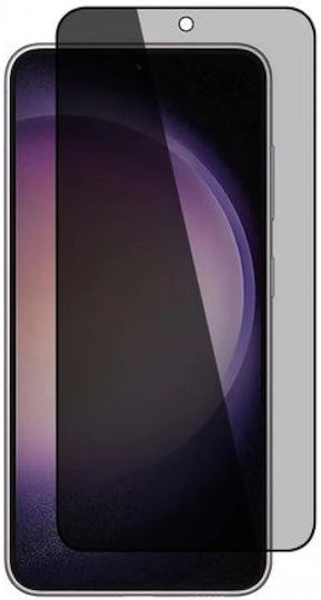Full Glue Privacy Full Face Tempered Glass Μαύρο (Galaxy S23)