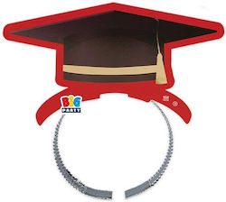 Abschluss-Papier-Stirnband 4 Stk