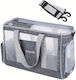 Denik Pets Dog/Cat Carrying Gray Handbag for 9kg Pets L45xW30xH19cm