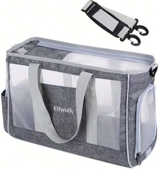 Denik Pets Dog/Cat Carrying Gray Handbag for 9kg Pets L45xW30xH19cm