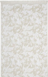 Nima Jacquard Βαμβακερή Μπεζ 160x90εκ.