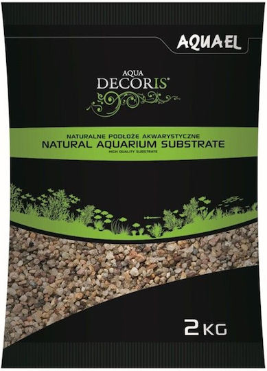 Φυσικο Χαλικι Ενυδρειου Aquael Natural Gravel 1 4-2 Mm 2 Kg