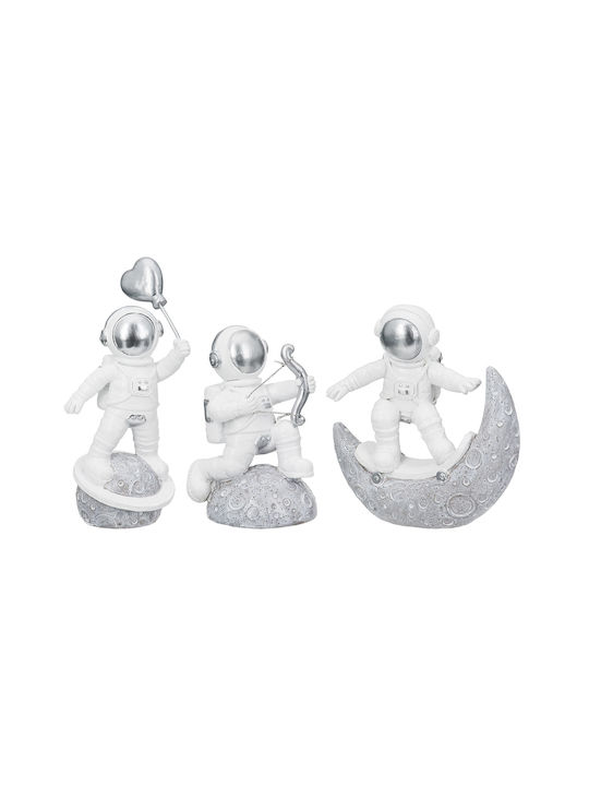 ArteLibre Set Figuri Decorative din Metal 11x5x12cm 3buc