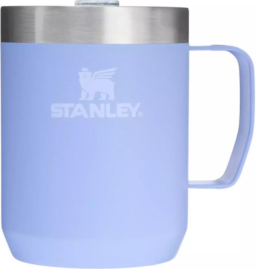 Stanley Classic Legendary Camp Mug Ποτήρι Θερμός Ανοξείδωτο BPA Free 230ml Hydrangea