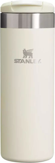 Stanley AeroLight Transit Glass Thermos Stainless Steel BPA Free 470ml Cream