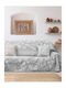 Madi Warmora Ριχτάρι Πολυθρόνας 170x180εκ. Grey 21693-05