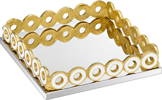 Capolavoro Metallic Napkin Holder Gold 21.000.1216