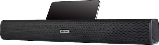 Kisonli LED-803 Bluetooth Speaker 16W with Radio and Battery Life up to 6 hours Black