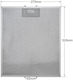 Beko Replacement Filter Vent Hood Compatible with Beko 27x32cm